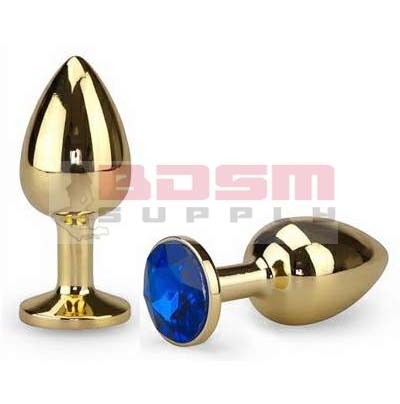 JEWELED GOLDEN BUTT PLUG