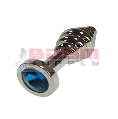 METAL ANAL PLUG IN TWISTER SHAPE