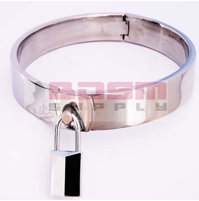 FLAT SLAVE COLLAR LOCKABLE